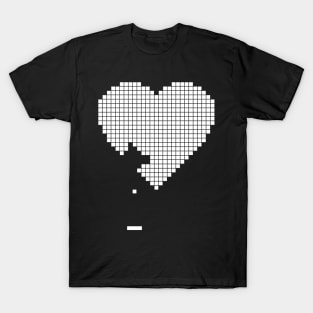 Pixel Heart - Retro Video Game T-Shirt